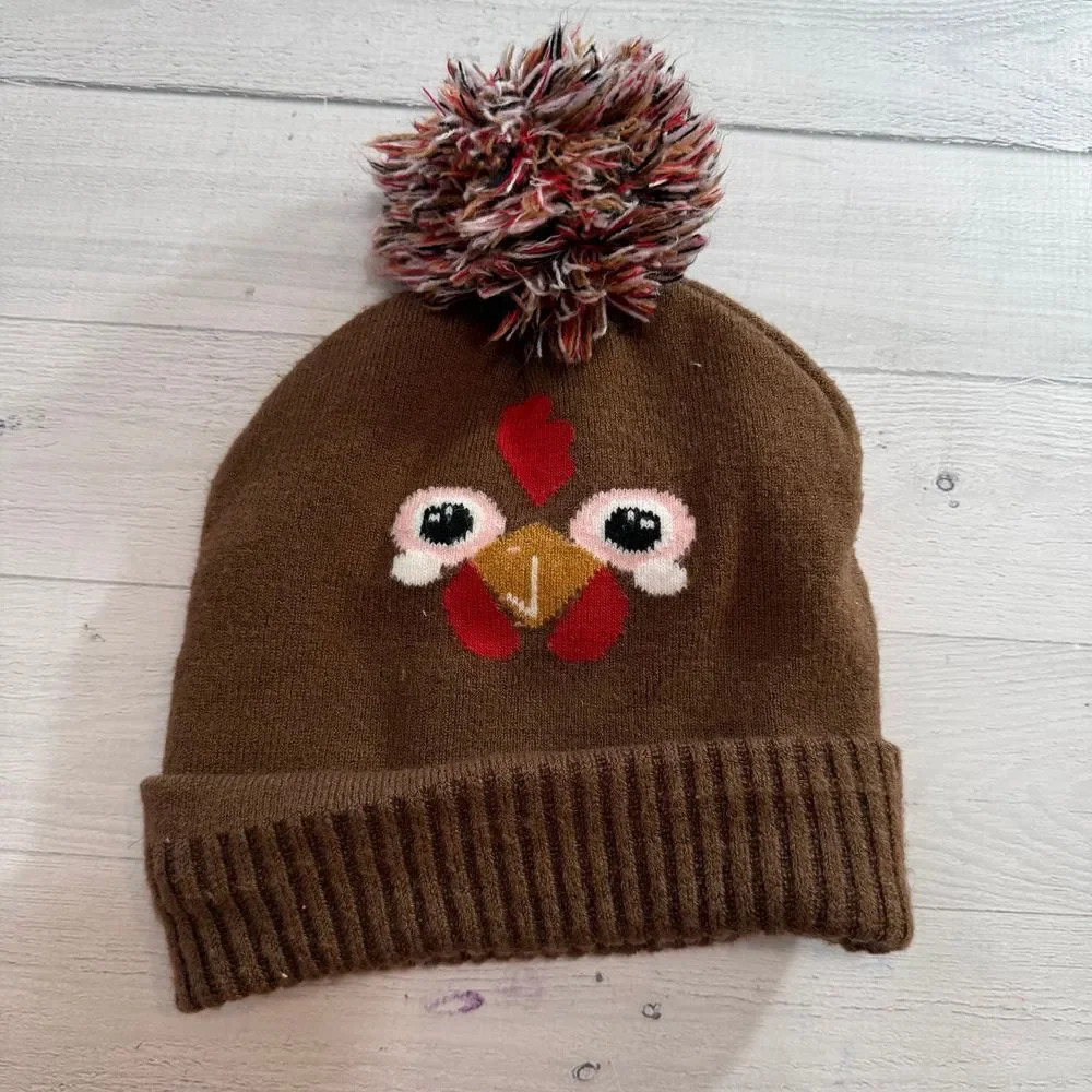 Kids turkey knit winter hat‎